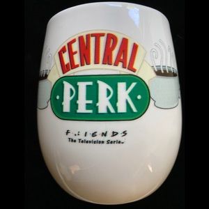 Set of TWO Rare “Friends” Central Perk Coffee Mugs